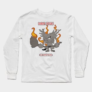 OLD DEMON KING IN CUPHEAD STYLE! Long Sleeve T-Shirt